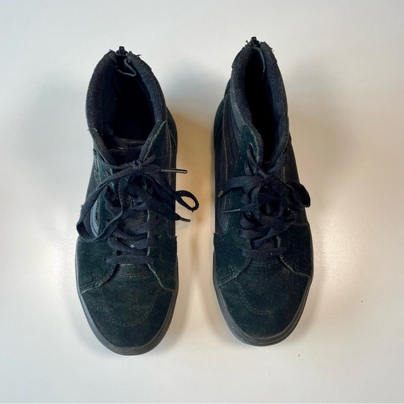 Vans Kids Boys Filmore High-Top Shoes sz 4 Black - Picture 3 of 6